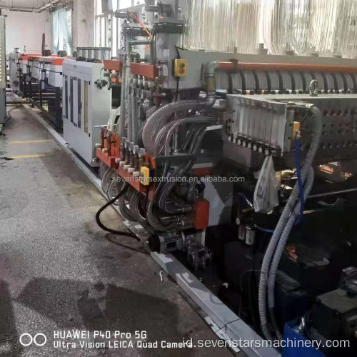 2mm PP Lembar Lembar Hampo Mesin Extruder Machine Plant